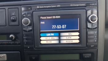 Радио навигатор система MFD VW T4 multivan